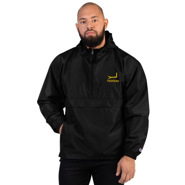 YAHites Embroidered Champion Packable Jacket - Image 3