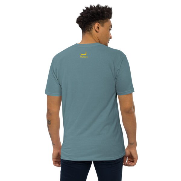 YAHites Men’s premium heavyweight tee - Image 14