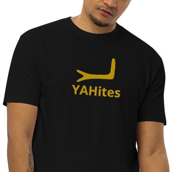 YAHites Men’s premium heavyweight tee - Image 5