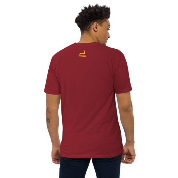 YAHites Men’s premium heavyweight tee - Image 11