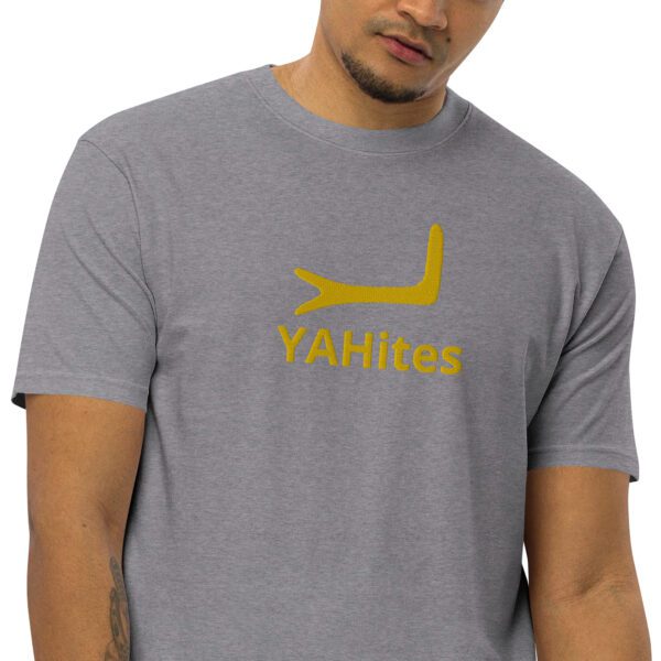 YAHites Men’s premium heavyweight tee - Image 16