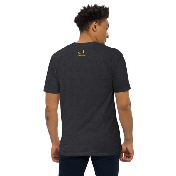 YAHites Men’s premium heavyweight tee - Image 8