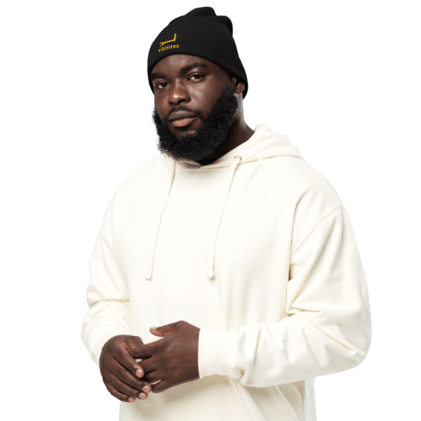 Arm of YAH Organic ribbed beanie - Image 52