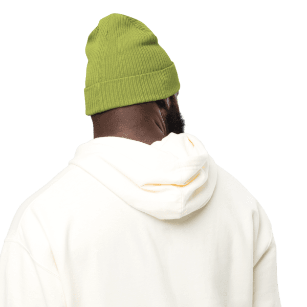 Arm of YAH Organic ribbed beanie - Image 3