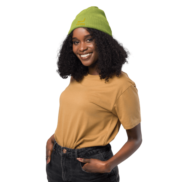 Arm of YAH Organic ribbed beanie - Image 7