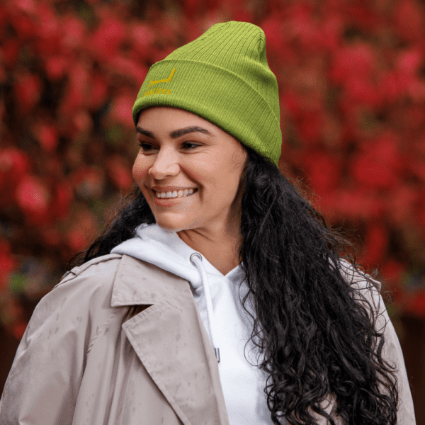 Arm of YAH Organic ribbed beanie - Image 10