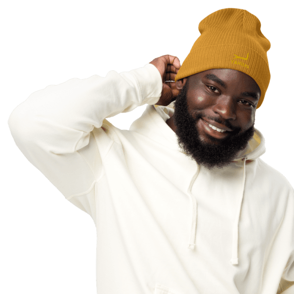 Arm of YAH Organic ribbed beanie - Image 22