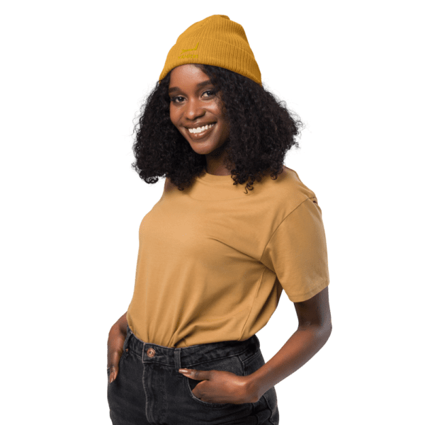 Arm of YAH Organic ribbed beanie - Image 24