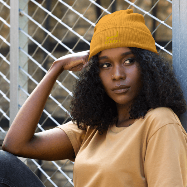 Arm of YAH Organic ribbed beanie - Image 25