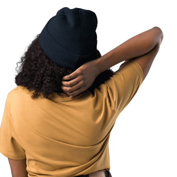 Arm of YAH Organic ribbed beanie - Image 29