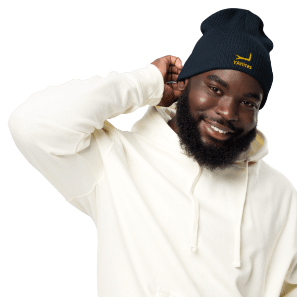 Arm of YAH Organic ribbed beanie - Image 31