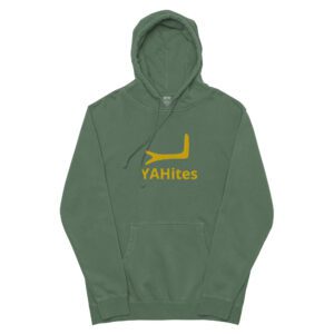 YAHites pigment-dyed hoodie