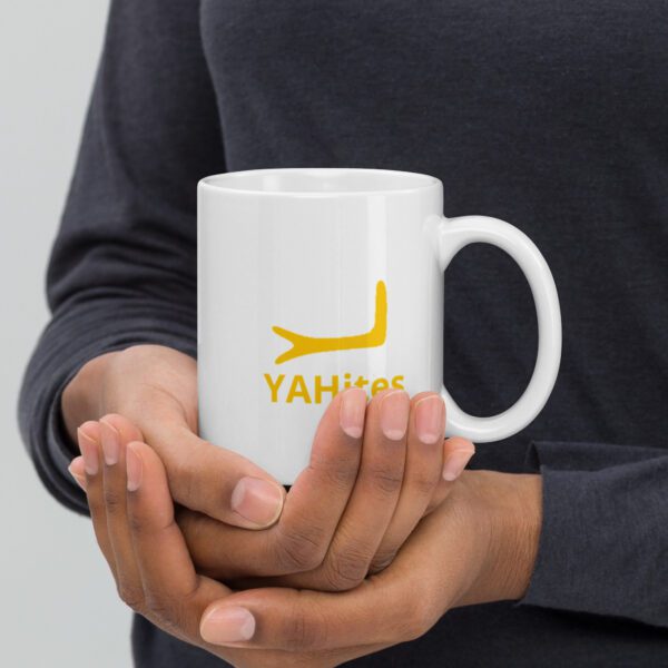 YAHites White glossy mug - Image 2