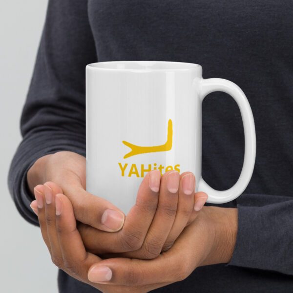 YAHites White glossy mug - Image 4