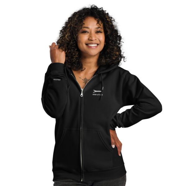ARMofYAH heavy blend zip hoodie - Image 2